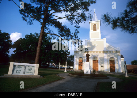 Elk283-4058 Louisiana, Cajun Country, St Martinville, St Martin de Tours Catholic Church, 1844 Stock Photo