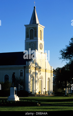 Elk283-4078v Louisiana, Cajun Country, St Martinville, St Martin de Tours Catholic Church, 1844 Stock Photo