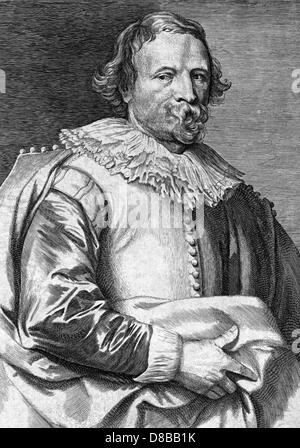 Jan Van Mildert, after Van Dyck Stock Photo