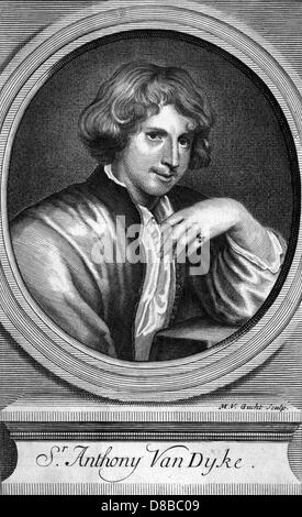 Antony van Dyck, Flemish artist, as a young man Stock Photo
