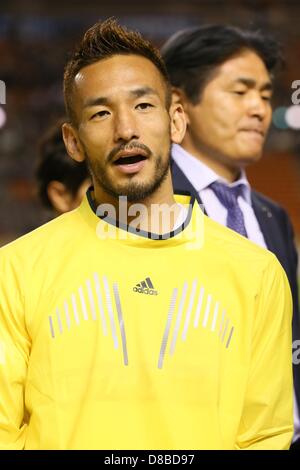 Hidetoshi Nakata (Japan Blue), MAY 23, 2013 - Football / Soccer : Toshiya Fujita Farewell match between Jubilo Stars vs Japan Blue at National Stadium, Tokyo, Japan. (Photo by AFLO SPORT) Stock Photo