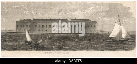 FORT SUMTER Stock Photo