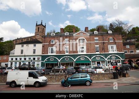 The Square Ironbridge Ironbridge Gorge Shropshire England Great Britain U.K. Stock Photo