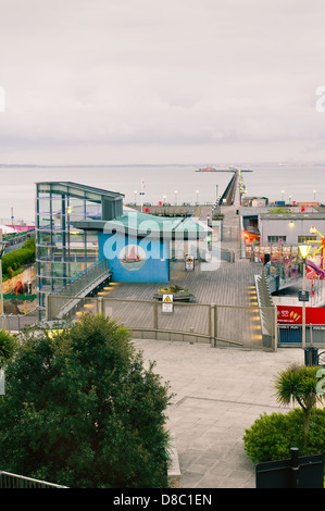 Southend on sea pier,very early morning. Stock Photo