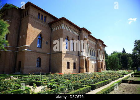 Mogosoaia Palace, Palatul Mogosoaia, is situated about 10 kilometres from Bucharest, Romania Stock Photo