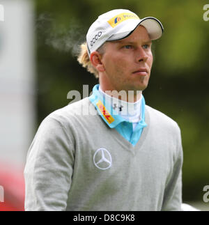 Wentworth, UK. 24th May 2013. Marcel Siem (GER) during the Second Round of the 2013 BMW PGA Championship from Wentworth Golf Club. Credit:  Action Plus Sports Images / Alamy Live News Stock Photo