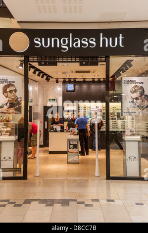 The Sunglass hut shop store in Bath , Somerset , England , Britain 