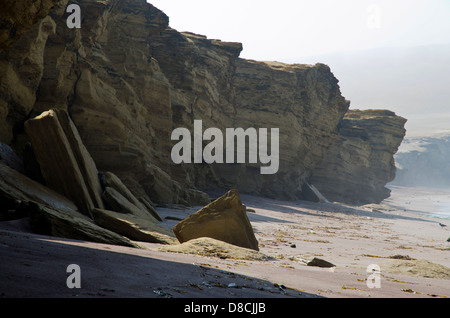 Paracas National Reserve. Red beach. Stock Photo