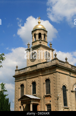 Baroque church St Michael and All Angels Great Witley Worcestershire England UK Stock Photo