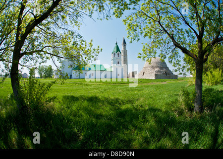 The ruins of the ancient city of Bulgar, the capital of the ancient land of Volga Bulgaria Stock Photo