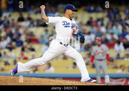 Los Angeles, California, USA. 25th May, 2013.  during the game between the St. Louis Cardinals and the Los Angeles Dodgers at Dodger Stadium on May 25, 2013 in Los Angeles, California. Rob Carmell/CSM/Alamy Live News Stock Photo