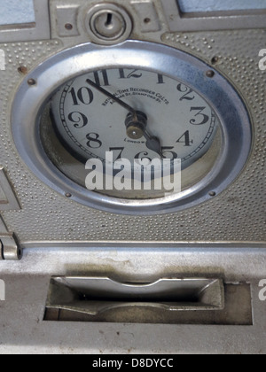 Clocking In Machine Stock Photo - Alamy