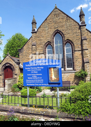 Grappenhall Independent Methodist Church Knutsford Rd Grappenhall Warrington Cheshire England England UK Stock Photo