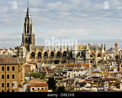 Primate Cathedral of Saint Mary of Toledo, Spain Stock Photo