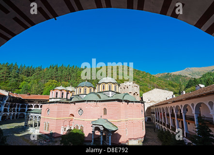 Europe, Bulgaria, Rila Monastery, Unesco World Heritage Site Stock Photo