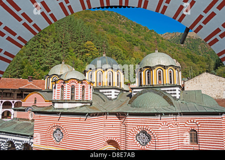 Europe, Bulgaria, Rila Monastery, Unesco World Heritage Site Stock Photo