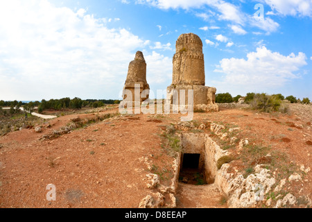 Syria - Tartus ancient place Amrit Stock Photo