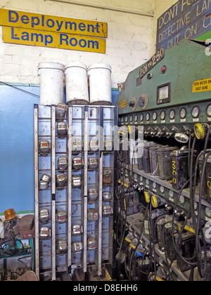 Astley Pit Deployment Lamp Room, Astley Green, Tyldesley,  Manchester, Lancashire, UK M29 7JB Stock Photo