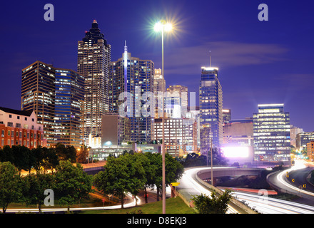 Downtown Atlanta, Georgia, USA skyline. Stock Photo