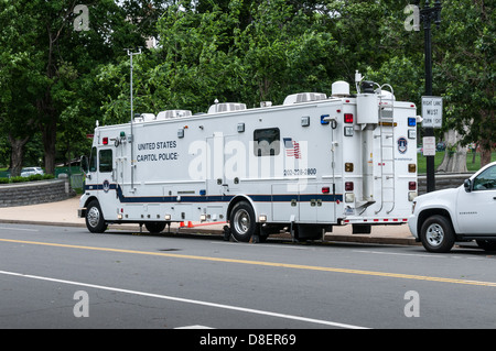 Police command center van - Washington, DC USA Stock Photo - Alamy