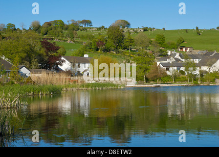 Great Urswick village and tarn, Cumbria, England UK Stock Photo