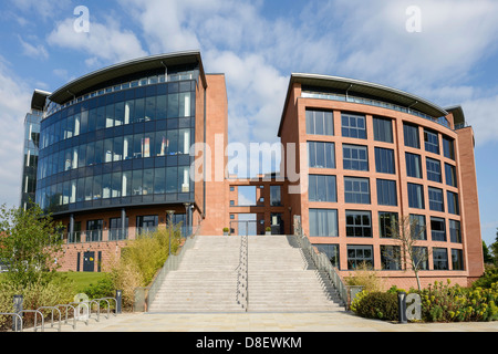 Chester and West Cheshire Council HQ and The Residence apartments Chester UK Stock Photo