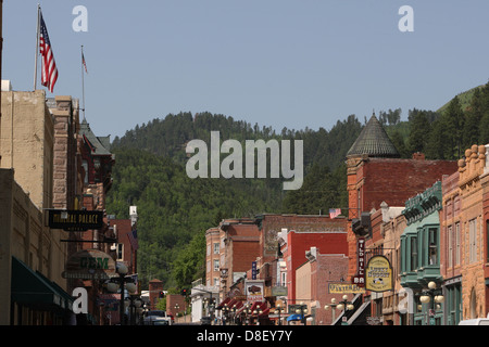 Deadwood city Stock Photo