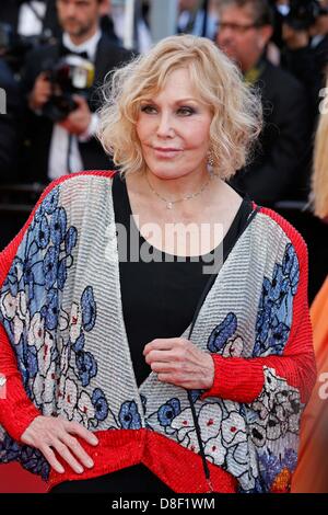 May 26, 2013 - Cannes, Ca, France - KIM NOVAK.Zulu premiere and Closing Night of the 66th Cannes Film Festival.Cannes, France.May 26, 2013.(Credit Image: © Roger Harvey/Globe Photos/ZUMAPRESS.com) Stock Photo