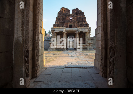 Achyutaraya Temple, Ruins of Hampi, India Stock Photo