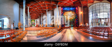 Coventry New Cathedral Panorama England UK Stock Photo