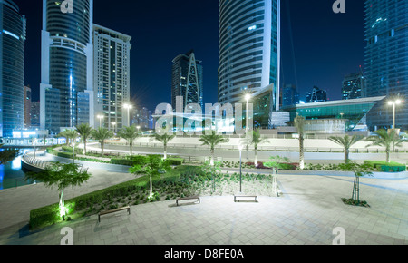 Jumeirah Lake Towers, Dubai, UAE Stock Photo