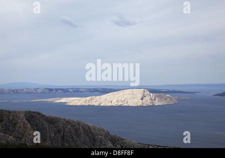 Croatia, Kvarner, small island, viewpoint, Kroatien, Kvarner-Bucht; kleine Insel, Aussichtspunkt Stock Photo