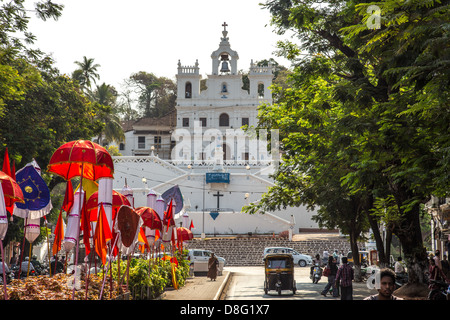 Our Lady of the Immaculate Conception Church, Panaji, Goa Stock Photo