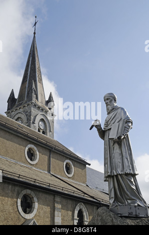 Statue of St. Francis de Sales Stock Photo