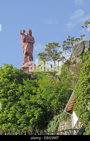 Statue of Mary Stock Photo