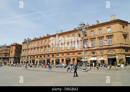 Place du Capitole square Stock Photo