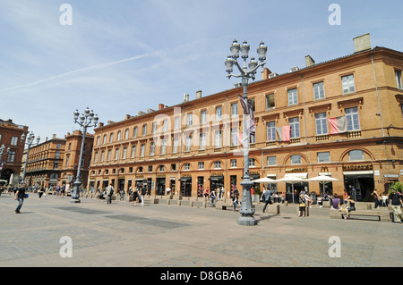 Place du Capitole square Stock Photo