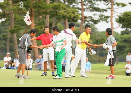 Ibaraki, Japan. 27th May 2013. Hideki Matsuyama (JPN), MAY 27, 2013 - Golf : U.S.Open Championship Sectional Qualifying at Ohtone country Club, Ibaraki, Japan. (Photo by AFLO SPORT/Alamy Live News) Stock Photo