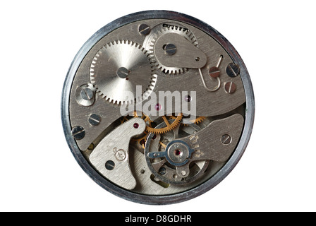 isolated old watch Stock Photo