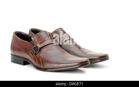 Pair of man's shoes Stock Photo