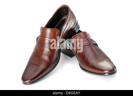 Pair of man's shoes Stock Photo