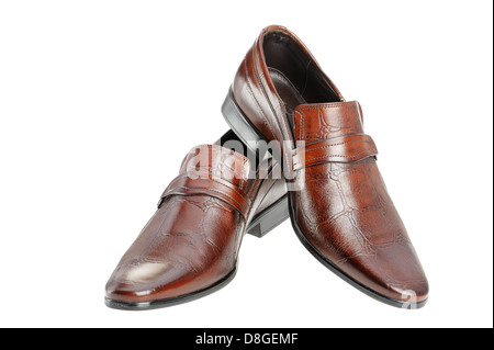 Pair of man's shoes Stock Photo