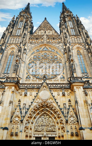 St. Vitus Cathedral Stock Photo