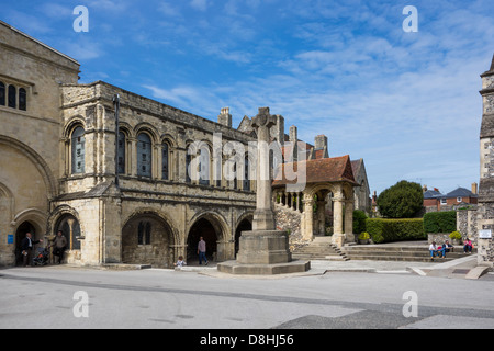 Canterbury Cathedral Precincts The Norman Staircase and Memorial Stock Photo