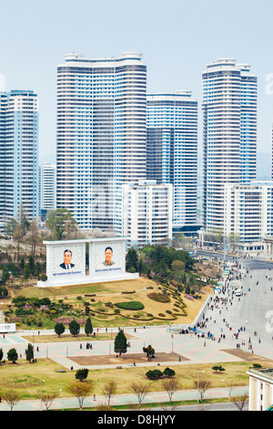 Pyongyang city, North Korea Stock Photo - Alamy