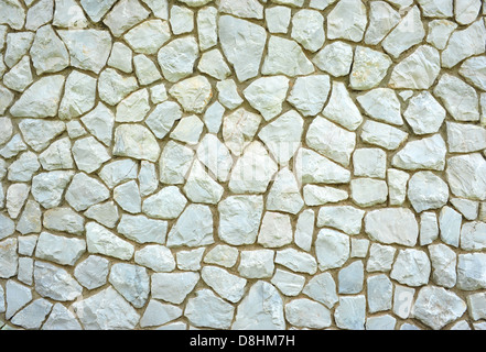 White marble wall Stock Photo