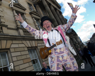 Denise Scott Regrets, Edinburgh Festival Fringe Act, Scotland, UK, EH1 1QS Stock Photo