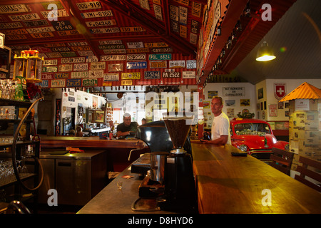 Bar at Canon Roadhouse, near Fish River Canyon, Southern Namibia, Africa Stock Photo
