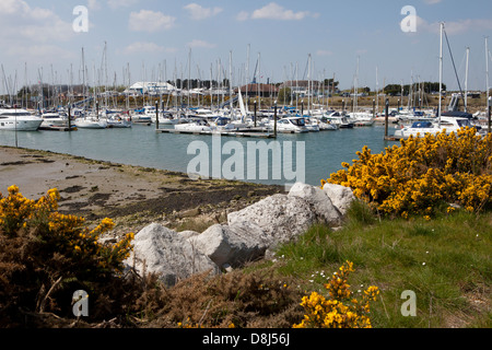 Northney Marina, Hayling Island, Hampshire, UK Stock Photo