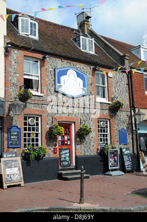 Druids Head pub in The Lanes district in Brighton UK Stock Photo